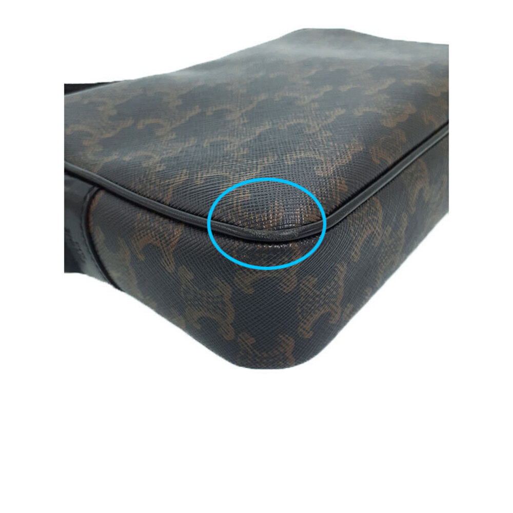 Celine Triomphe Canvas Messenger Bag Shoulder - Picture 9 of 9